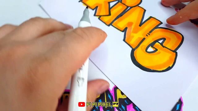 GRAFFITI - KING - Anyone can draw смотреть онлайн