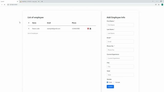 CRUD Tutorial #1 - How to insert form data to database with Vue 3 and Laravel 8 смотреть онлайн
