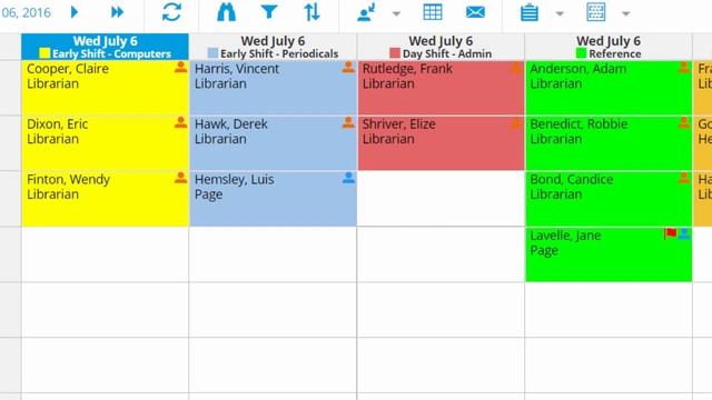 Library Staff Scheduling Software смотреть онлайн