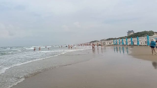 Анапа. Утренняя красотень! Пляж Джемете. 9 июля 2023. 8 утра. смотреть онлайн