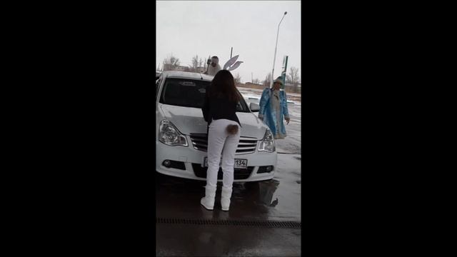 Новогоднее поздравление от АЗС № 415 г. Волжский Татнефть 2018г.