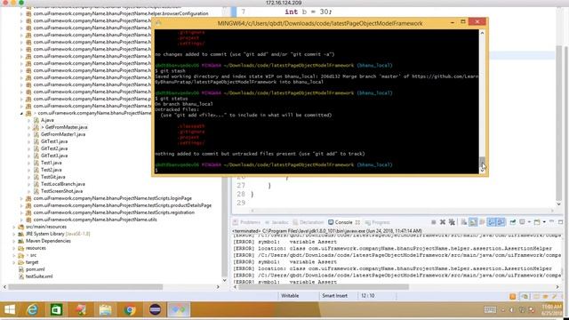How to Resolve Conflict in Git Repository Video-7 смотреть онлайн