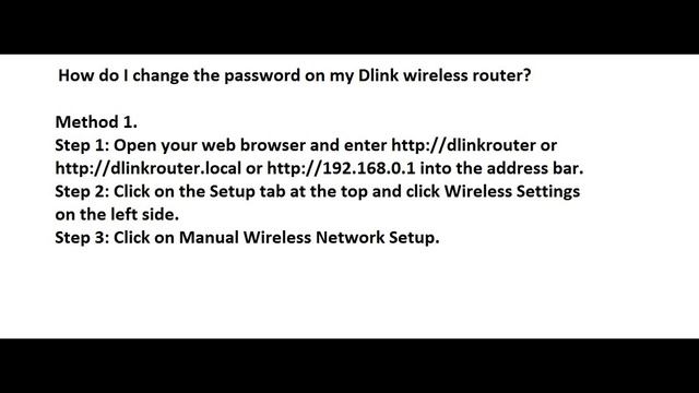 How do I change the password on my Dlink wireless router ? смотреть онлайн