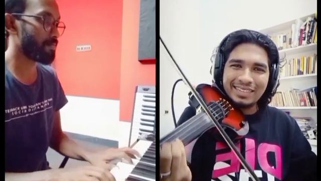 Poove Poove Violin Short Cover | Amal Sivan | Vineesh Mani