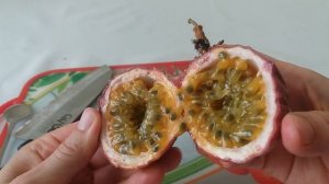 Как есть маракуйю?