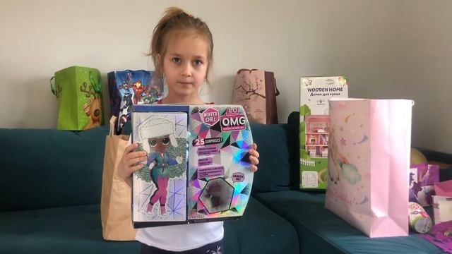 Данелии 6 лет ! Распаковка подароЧЕК. смотреть онлайн