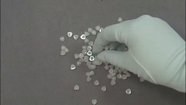 Половинка жемчуг Сердце кремовое\\ Half pearl Heart pearl смотреть онлайн