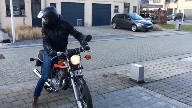 Honda CB125t... first ride смотреть онлайн