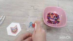 Создаём брелок из аквамозаики😳