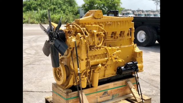 Caterpillar 3406B Diesel Engine idling for 10 hours смотреть онлайн