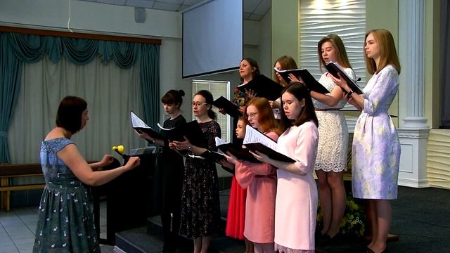 А капелла (дети) | «СЛАВА ТЕБЕ, БОЖЕ» | 11.05.2019 смотреть онлайн