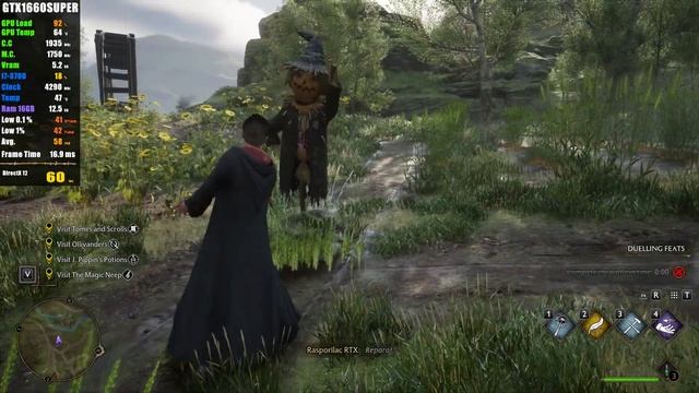 GTX 1660 SUPER | Hogwarts Legacy - 1080p Low, Medium, High, Ultra смотреть онлайн