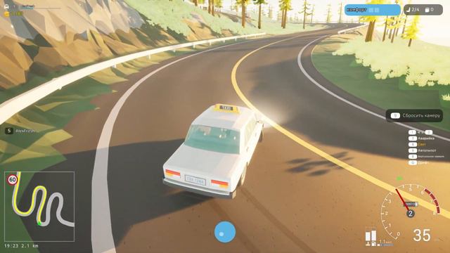 Таксую на Жиге - Motor Town Behind The Wheel смотреть онлайн