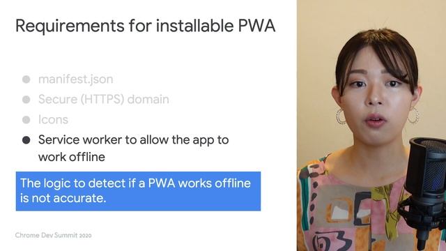 New logic to detect PWA offline support смотреть онлайн