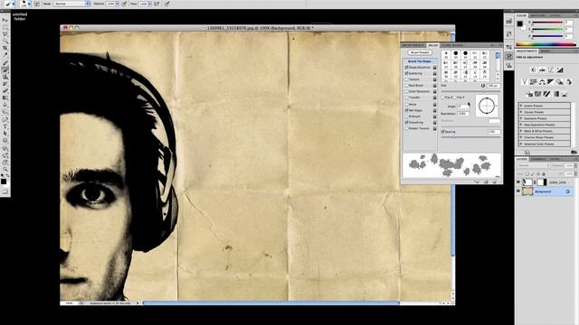 Photoshop Cs5 Tutorial: Watercolor Photo Manipulation Effect
