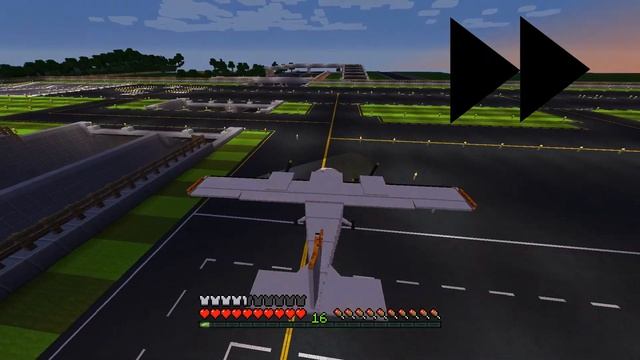 Flying 30,000 Blocks With A Noob | MineCraft | City Server 01 | Part 1/2 | смотреть онлайн
