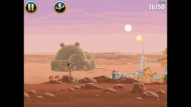 ANGRY BIRDS -STAR WARS- TATOOINE STAGE1〜4
