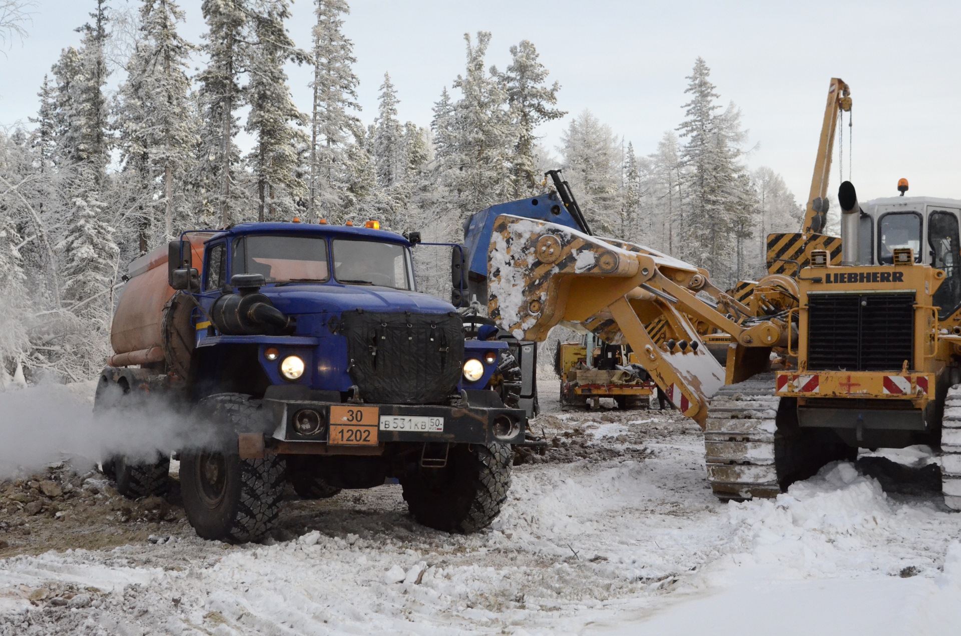ТЯЖЕЛАЯ ТЕХНИКА В УСЛОВИЯХ КРАЙНЕГО СЕВЕРА #6 смотреть онлайн