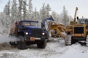 ТЯЖЕЛАЯ ТЕХНИКА В УСЛОВИЯХ КРАЙНЕГО СЕВЕРА #6