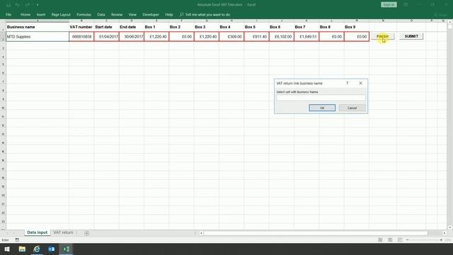 Absolute Excel VAT Filer смотреть онлайн