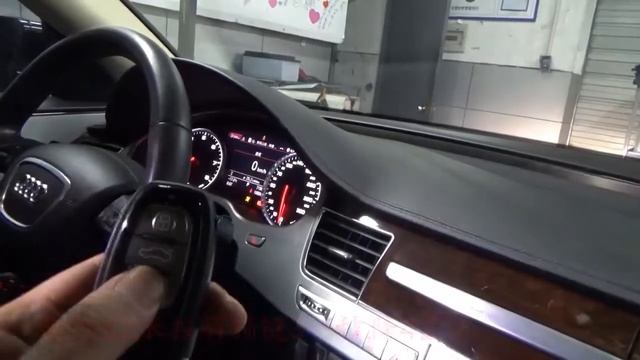 Audi A8 Car Engine Ignition Starter One Push Button Start System---Control by original remote key смотреть онлайн
