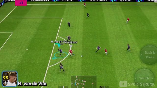 M. van de VEN | Fastest CB..!😮 | Efootball 24 Best CB | Efootball 2024 Mobile смотреть онлайн