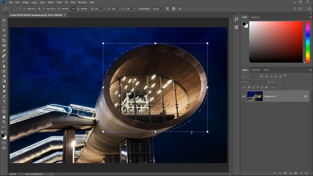 Transform a Selection in Photoshop - Photoshop Essentials смотреть онлайн