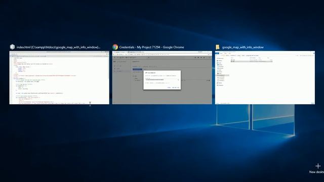 Google Map with Marker and Info Window using JavaScript смотреть онлайн