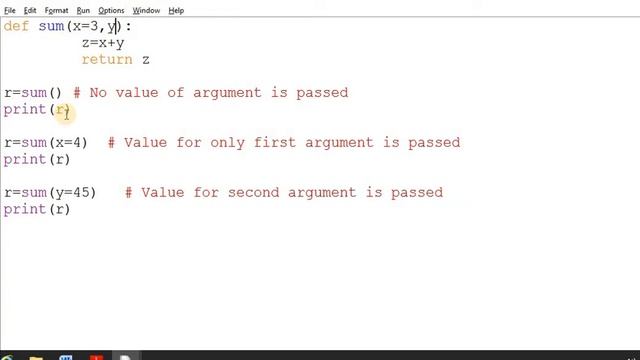 Default Argument in Python Class XII CBSE смотреть онлайн