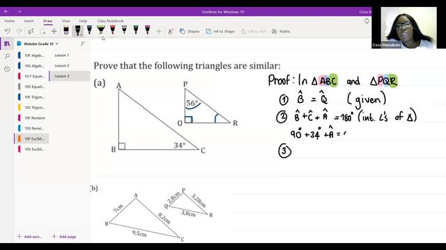 Grade 10- Euclidean Geometry Foundation (quadrilaterals - basics) смотреть онлайн