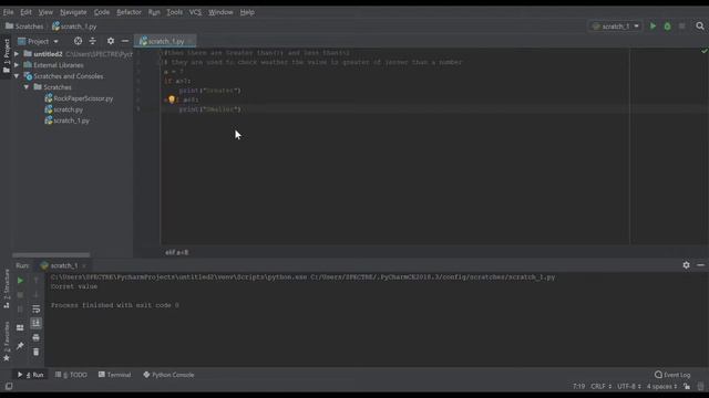 Python - Basic Controls(Part 6)[Comparison Operators] смотреть онлайн