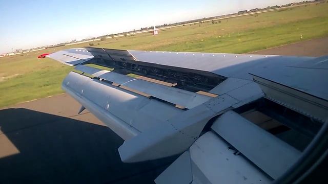 Посадка и рулежка в аэропорту г. Курган. Рейс Ютэйр ЮТ265. Боинг 737-400. 23.05.2015г. смотреть онлайн