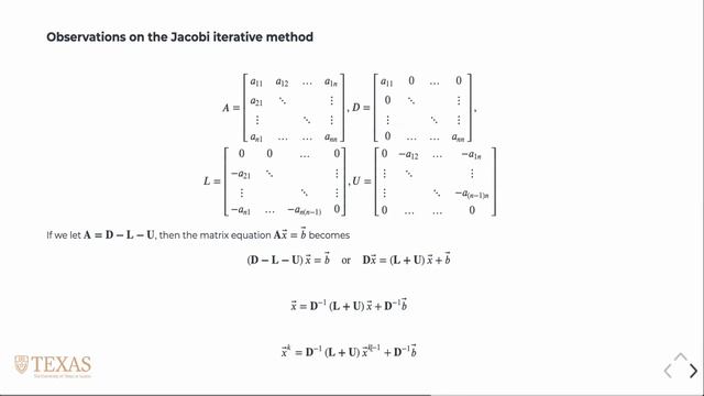 Iterative Methods for Linear Systems of Equations смотреть онлайн