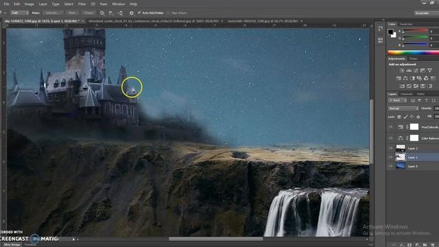 #Photoshop Tutorial : #Matte Painting Processing - Easy Matte Painting Tutorial Photoshop 2021