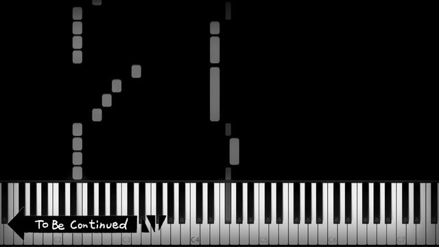 ⏯ To be Continued Meme Song Piano Tutorial (Sheet Music + midi) смотреть онлайн