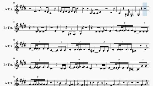 Trumpet Sheet Music: How to play Enemy (Arcane League of Legends) by Imagine Dragons ft JID смотреть онлайн