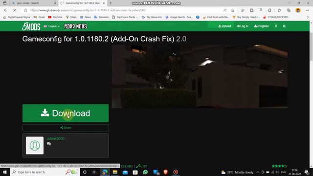 GTA 5 Crash After Install Mods🤷♂️Fix ! || GTA 5 Crash || Tech DY смотреть онлайн