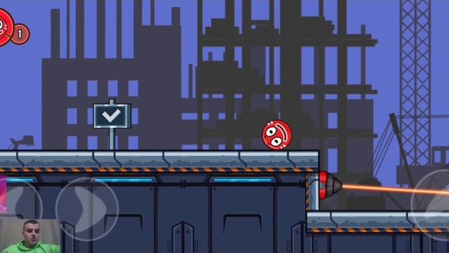 Новый Красный Шар Roller Ball X. Красный шар Против Шара Робота. Игра Red Ball . 3 часть. смотреть онлайн