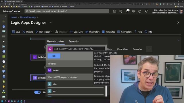 How to edit a JSON object from a Azure Logic Apps смотреть онлайн