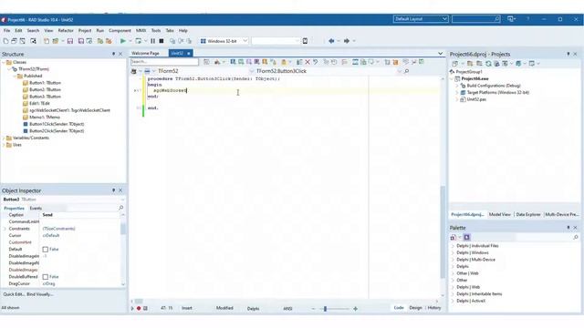 Delphi WebSocket Client - SgcWebSockets