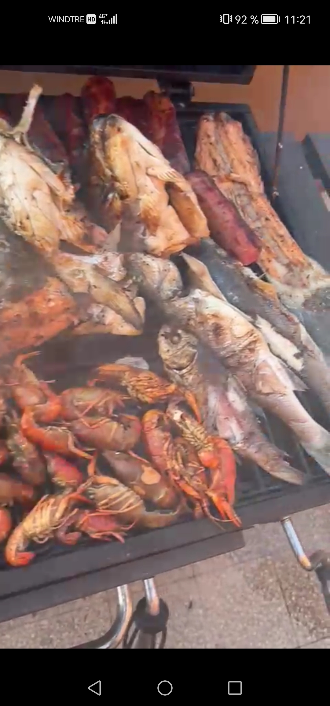 Рыба, Раки на мангале, красная рыба ??? смотреть онлайн