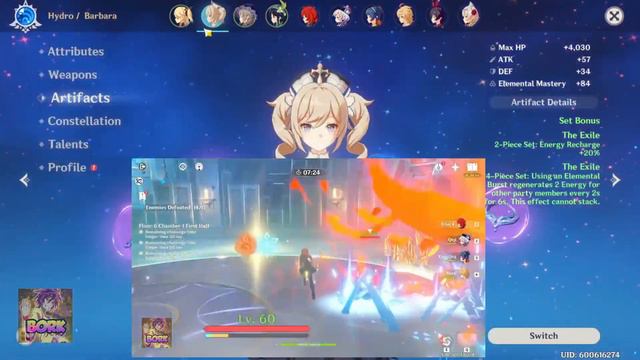 Genshin Impact - Elemental Burst Guide смотреть онлайн