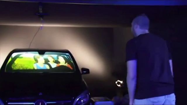 Mercedes Benz - Interactive Car Projection - Magic Window смотреть онлайн
