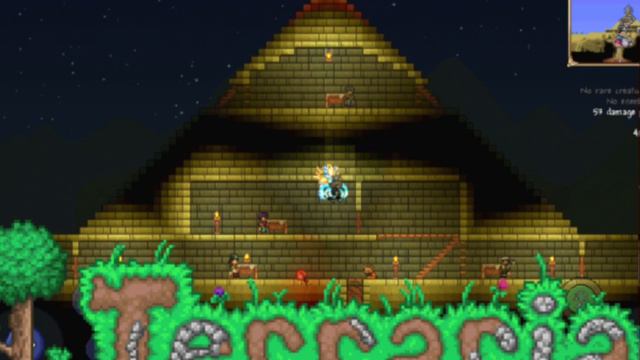 Terraria what if? Desert town night смотреть онлайн