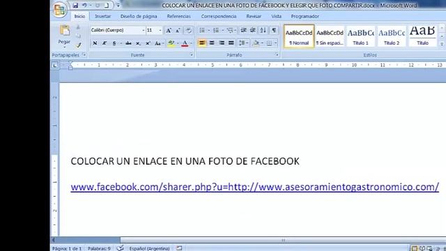 Como colocar un enlace en una foto o imagen de Facebook How to place a link in a Facebook photo смотреть онлайн