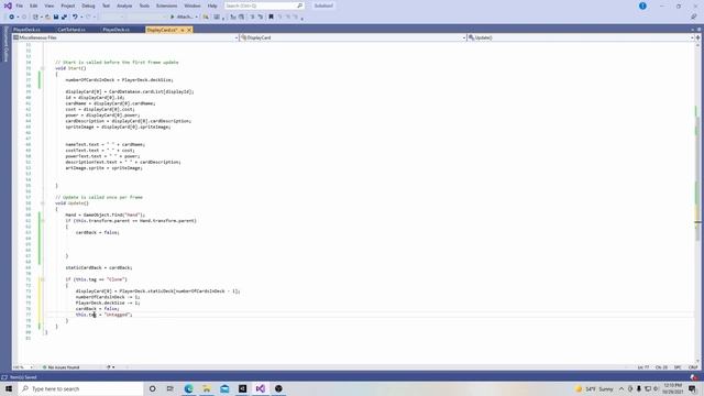 How to Create a Multiplayer Card Game in Unity 10: Draw Cards to Player Hand смотреть онлайн