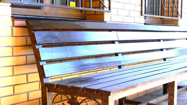 Хорошая скамейка