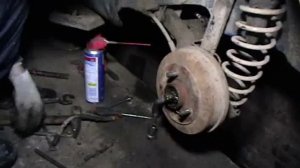 Замена и регулировка задних колодок ОКА