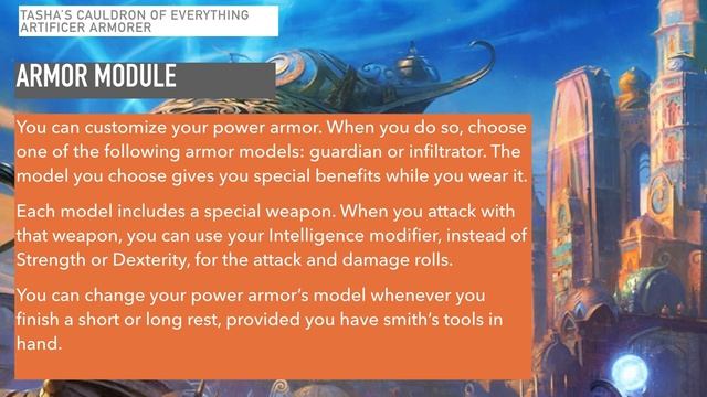 Watch This Before you Play the Artificer Armorer Subclass | Tasha's Cauldron of Everything смотреть онлайн