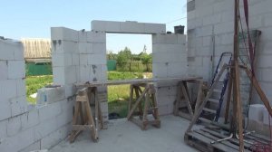 Проще некуда! Дверные и оконные перемычки из газоблока!